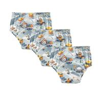 Ropa interior de entrenamiento para orinal para bebés y niños, absorbe el agua, ropa interior de entrenamiento para ir al baño, Multicolor11, 4 años