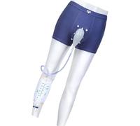 Ropa interior de gestión para adultos de movilidad limitada, bolsa de orinal de algodón transpirable con cintura elástica, pantalones de colección para adultos