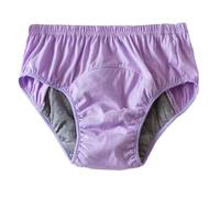 Ropa Interior De Incontinencia For Mujeres Mayores 100% Algodón Bragas A Prueba De Fugas For Adultos Bragas A Prueba De Fugas Pañales De Tela (Color : Purple, Size : XL/X-Large)
