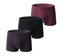Ropa interior de incontinencia para hombre, absorbente, neutralización de olores, a prueba de fugas, lavable, reutilizable, de algodón (3 unidades, g, 6XL)
