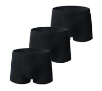 Ropa interior de incontinencia para hombre, calzoncillos absorbentes de neutralización de olores, a prueba de fugas, lavable y reutilizable, de algodón (3 piezas, talla L)