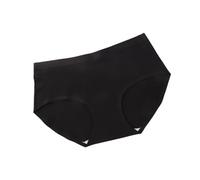 Ropa Interior de Mujer Algodón Cintura Media Damas Bragas Menstruales XL Braga Algodón 100 (Black, XL)