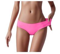 Ropa Interior de Mujer En Seda Helada de Media Cintura Prendas íNtimas de Color SóLido, sin Marcas Visibles, Transpirables Y Elegantes, Que Garantizan Confort Y Un Tacto Suave