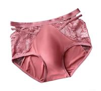 Ropa interior de nailon y spandex, transpirable, de secado rápido (rosa 3XL)