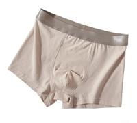 Ropa interior del tronco del boxeador del telar jacquar del algodón de los hombres con la cintura plana flexible para el apoyo del movimiento y de