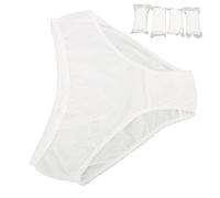 Ropa Interior Desechable, Bragas de Algodón Desechables, 4 Piezas que Absorben el Sudor para Mujeres Embarazadas para el Posparto para Antes del Parto(XXL)