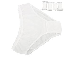Ropa Interior Desechable, Bragas de Algodón Desechables, 4 Piezas que Absorben el Sudor para Mujeres Embarazadas para el Posparto para Antes del Parto(XXL)