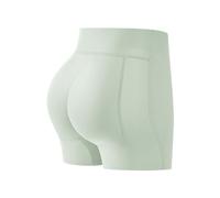 Ropa Interior Embarazo Sin Costuras, Refuerzo De La Cadera, Ropa Interior, Body Shaper, Boyshorts Hombres Ropa Interior A Rayas, azul celeste, XL