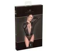 Ropa interior erótica de cuero y látex para mujer marca Noir Body langarm XL