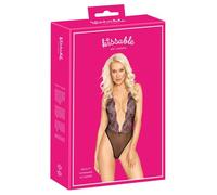 Besable - body negro con bordado rosa - L/XL