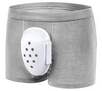 Ropa interior for circuncisión masculina, calzoncillos bóxer posoperatorios con copa protectora y tela de algodón suave, for una recuperación cómoda.(Grey,5XL)