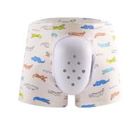 Ropa interior for niños tras cirugía de prepucio, bóxers for el cuidado poscircuncisión, ropa interior cómoda for la recuperación.(Weiß,140)