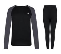 Ropa interior funcional para mujer Dare 2b W Exchange IV Baselayer Set Talla: XXS / Color: negro/gris