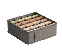 Ropa interior gabinete cajón organizador calcetines ropa caja de almacenamiento ropa(Grey20 Grids)