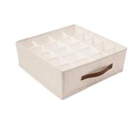 Ropa interior gabinete cajón organizador calcetines ropa caja de almacenamiento ropa(White20 Grids)