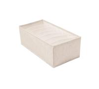 Ropa interior gabinete cajón organizador calcetines ropa caja de almacenamiento ropa(White7 Grids)