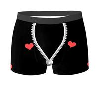 Ropa Interior Hombre Sexy Erótico - Ropa Interior Personalizada para con Cara para Cumpleaños de Novios Y Maridos (Black L)