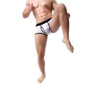 Ropa Interior Masculina Calzoncillos con Bolsa Sólida para - Pantalones Cortos con Respiración y Bulge Enfoque Cómodo y Femenidad en Estilo Moderno Estilo Sin Esfuerzo