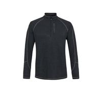 Ropa interior masculina Protest LOUISIANA 1/4 zip top (True Black)