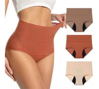 Ropa interior moldeadora con control de abdomen para mujer, cintura alta, algodón suave, sin costuras, moldeadora, cobertura completa, adelgazante, 3pcs-b, XS
