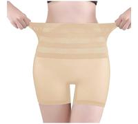 Ropa Interior Mujer 2026 Cintura Alta Encaje Levantamiento de Pos de Postparto Shaping Slip, Transpirable Fuera Al Abdomen Calzoncillos Panties Seamless Algodón Bragas 2026 Para Mujeres, beige, 3XL