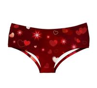 Ropa Interior Mujer 2026 Ropa Interior Mujer Con Patrón De Corazón Día De San Valentín Sin Costuras, Transpirable, Cintura Baja, Ropa Interior Periódica Bragas Abdomen Camino Ropa Interior Sin
