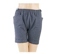 Ropa interior para el cuidado incontinencia Shorts para Ancianos,Urinate Drainage Bag Pants Cirugías abdominales Paciente,Ropa para el cuidado bolsa drenaje ostomía,Women's,L
