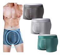 Ropa interior para hombre de terapia de campo de energía 2023, ropa interior de terapia de campo de energía EFT (3 piezas-C, 3XL)