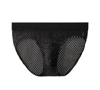 Ropa Interior para Hombre Moda Sexy Adulto Low Rise Hombres Cadera Abierta Poliéster Triángulo Pantalones Punto Calzoncillos Hombre
