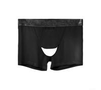 Ropa interior para hombre, paquete de 3 trajes de baño de seda de hielo con malla transparente, soporte delgado convexo en U, tela elástica transpirable, para hombres que buscan comodidad ligera (3XL