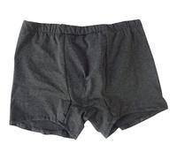 Ropa interior para incontinencia masculina, absorbencia regular para incontinencia urinaria lavable, bragas para incontinencia urinaria para personas mayores Alta absorción de agua,Gris,M