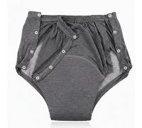 Ropa interior para incontinencia para adultos, pantalones cortos lavables y transpirables para ancianos, postrados en cama y pacientes postoperatorios, fáciles de poner y quitar (XL)