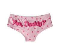 Ropa interior para mujer Daddy's Little Flirty Boy Bragas cortas DDLG, rosa, S