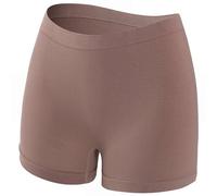 Ropa interior para mujer, sin costuras, cobertura completa, calzoncillos elásticos suaves para mujer, organizador de ropa interior sostenible, caqui, XXL