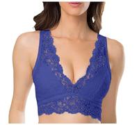 Ropa Interior Para Percha En La Espalda Bustiers Mujer, azul, L