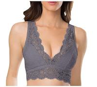 Ropa Interior Para Percha En La Espalda Bustiers Mujer, gris, 3XL
