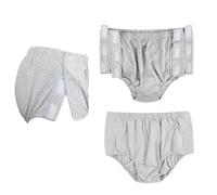 Ropa Interior Rasgable For Mujer, Ropa Interior For Incontinencia, Calzoncillos De Enfermería Adecuados For Ancianos, Fractura Parálisis Postrados En Cama(Gray,L)