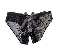 Ropa Interior Sexy de Encaje de Cintura para Mujer, con estético, Cuidado con los Pantalones Triangulares Que abren la a máquina Extensor Sujetador