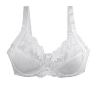 Ropa interior Sexy Set 38/85 40/90 42/95 44/100 46/105 BCDEF Cup BH Sexy Spitzen-BH für Damen Dessous Übergröße Mark T Shirt, Blanco, 95E
