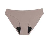 Ropa Interior Sin Costuras para Mujer Bragas Menstruales de Flujo Pequeño para Mujer Bragas Invisibles Que No Se Ven para Nadar Café Xl