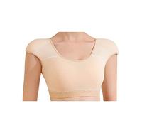 Ropa Interior Suave Elástica para Mujer, Tops De Lencería 2 En 1 con Hombrera Integrada, Camiseta Sin Mangas Acolchada De Manga Corta para Mujer,Black-XL