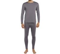 Ropa interior t rmica ViCherub para hombre, con forro polar, conjunto de calzoncillos largos, parte superior e inferior, capa base para clima fr