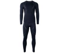 Ropa interior térmica para hombre Hi-Tec Ikar set Talla: XXL / Color: negro