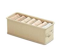 Ropa interior y calcetines caja de almacenamiento gabinete organizador ropa(7 Grids)