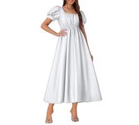Ropa medieval para mujer, cintura alta, cuello profundo, sin mangas, holgado, vestido maxi festivo, cómodo, cintura ancha, medieval, renacentista, Halloween, cosplay, carnaval, disfraz