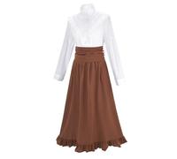 Ropa medieval para mujer, disfraz de reina, disfraz de carnaval, medieval, 2XL, princesa, carnaval, vestido gótico, falda pirata, disfraz de princesa, disfraz de carnaval, 46