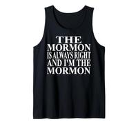 Ropa mormona | Lindo diseño Divertido de mormones Camiseta sin Mangas
