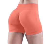 Ropa Mujer,High Waist No Front Seam Soft Hidden Butt Scrunch Shorts Yoga Workout Gym Shorts Calcetines De Dedos Yoga.