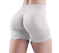 Ropa Mujer,High Waist No Front Seam Soft Hidden Butt Scrunch Shorts Yoga Workout Gym Shorts Calcetines De Dedos Yoga.
