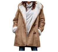 Ropa Mujer Invierno Elegantes Abrigo Acolchado Trenca Mangas Largas Chaquetas Abrigo Paño Mujer Termica Invierno Ropas Mujeres Mis Pedidos Realizados 2#Caqui 5XL25121